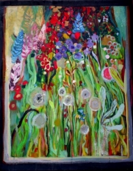 Dandilions - SOLD - Oil on Canvas