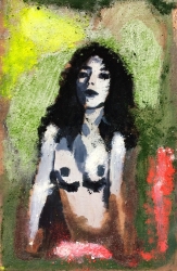 Sensuous - £250 - Oil and pigment on wood