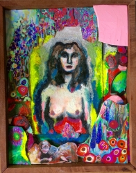 Open to possibility - £600 - 3D collage in frame